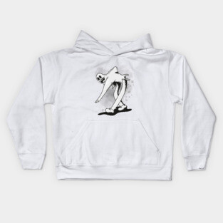 dancing ghost Kids Hoodie
