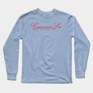 Gymmie Lee Red Long Sleeve T-Shirt