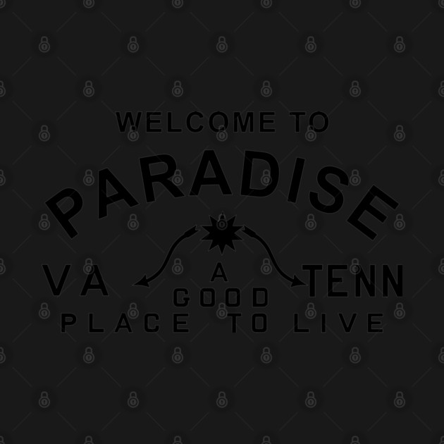 Paradise CVB black text by Old Gods of Appalachia