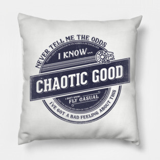 Chaotic Good Pillow