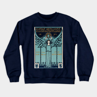 Berlin Art Exhibition, 1897 Crewneck Sweatshirt