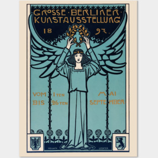 Berlin Art Exhibition, 1897 Posters and Art