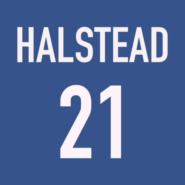 Halstead Jersey (White Text) by Meet Us At Molly's