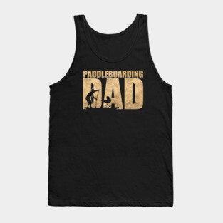 Paddleboarding Dad Tank Top