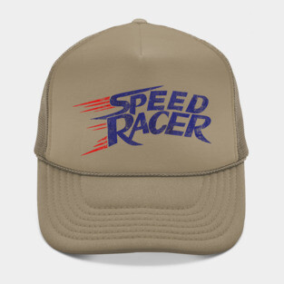 BLUE RETRO SPEED RACER 80S Hat