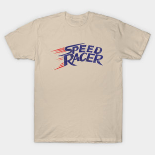 BLUE RETRO SPEED RACER 80S T-Shirt