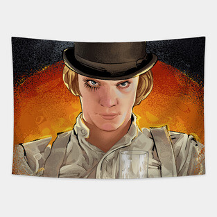 Clockwork Orange Tapestry