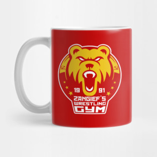 Russian Wrestling Gym Mug