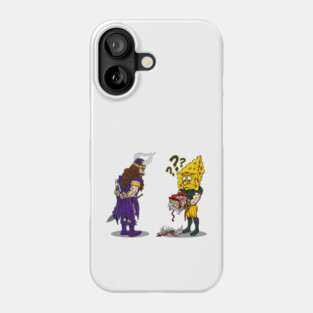 Minnesota Vikings Fans - Kings of the North vs Cheesy Dinner Guests Phone Case