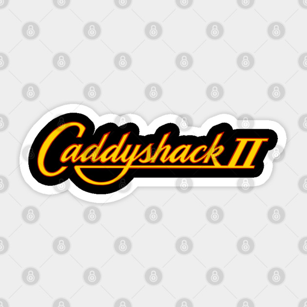 Caddyshack II logo Sticker by The Daily Ghost