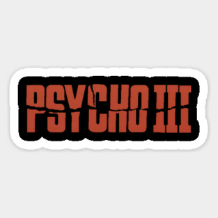 Psycho III logo Magnet