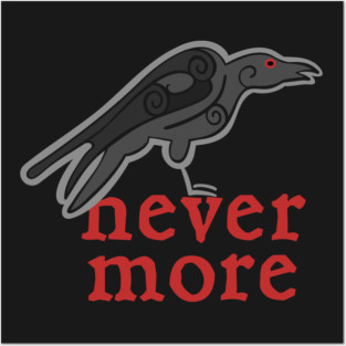 Goth Raven Posters and Art