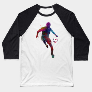 Football player sport art #football #soccer Baseball T-Shirt