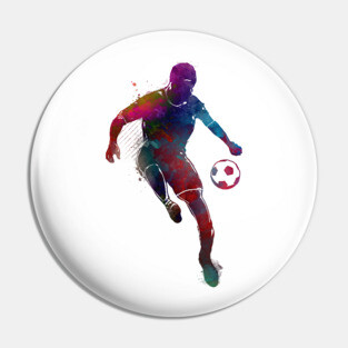 Football player sport art #football #soccer Pin