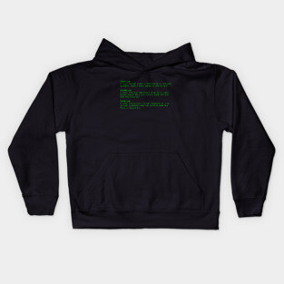 Three Laws of Robotics Kids Hoodie