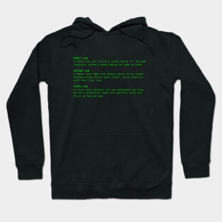 Three Laws of Robotics Hoodie