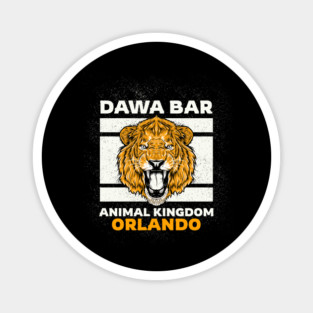 Dawa Bar in Animal Kingdom Orlando Theme Park Magnet