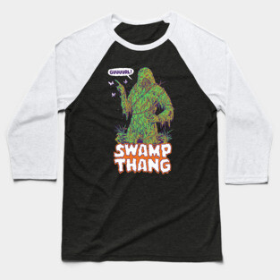Swamp Thang Baseball T-Shirt