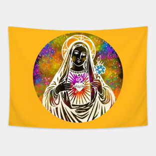 Virgin Mary ( Christian ) Tapestry