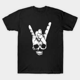 Skeleton Rocker Hand T-Shirt