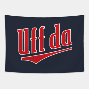 Uff da Twins Tapestry