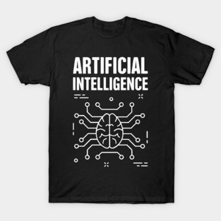 Artificial Intelligence Brain T-Shirt