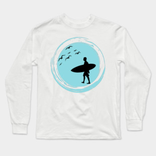 surfer Long Sleeve T-Shirt