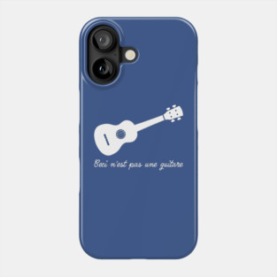 This is a Ukulele Phone Case