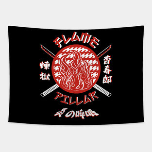 DEMON SLAYER: TEAM FLAME PILLAR Tapestry