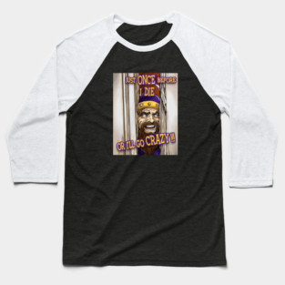 Minnesota Vikings Fans - Just Once Before I Die or I'll Go Crazy Baseball T-Shirt