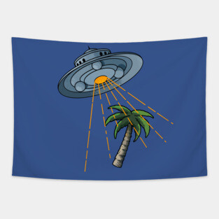 UFO Tapestry