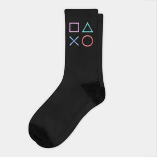 Playstation Symbols Socks