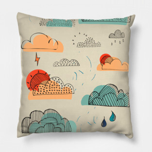 Weather Patterns Pillow