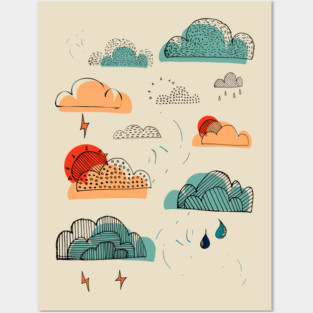 Weather Patterns Posters and Art
