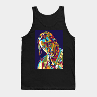 Abstract Best rapper in wpap Tank Top