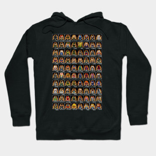 GI Joe vs Cobra 8bit Pixel Art Hoodie