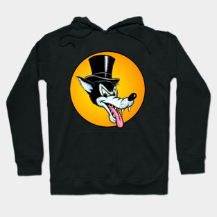 Rockabilly Wolf Hoodie