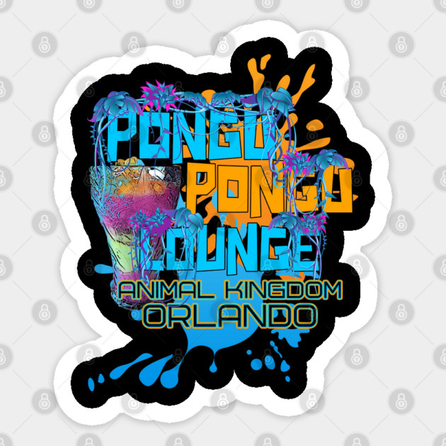 Pongu Pongu Lounge in The Animal Kingdom Orlando Sticker by Joaddo
