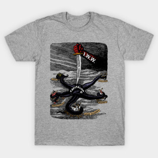 More Power To The Arm Recolored - Historical Propaganda, IWW, Labor Union, Socialist, Leftist, Anti Capitalist T-Shirt