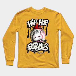 Hip Hop Potamus Long Sleeve T-Shirt