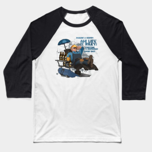 Blue Engineer - Team Fortress 2 Baseball T-Shirt