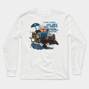 Blue Engineer - Team Fortress 2 Long Sleeve T-Shirt
