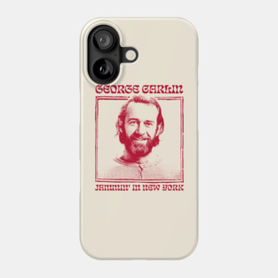 George Carlin / Jammin' In New York Phone Case