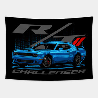 Blue Challenger R/T T-Shirt Tapestry