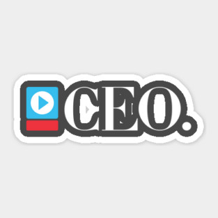 CEO Sticker
