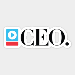 CEO Sticker