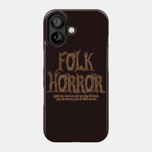 Folk Horror Phone Case