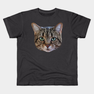 Tabby Cat Lover Brown Tabby Cat Owner Tabby Cat Mom Kids T-Shirt