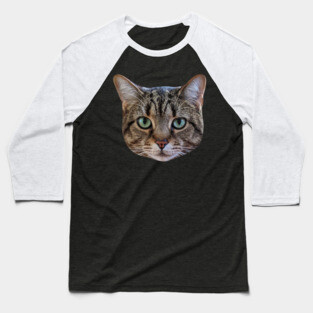 Tabby Cat Lover Brown Tabby Cat Owner Tabby Cat Mom Baseball T-Shirt