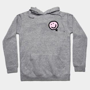 Minimal Feminist Female Smile Hoodie